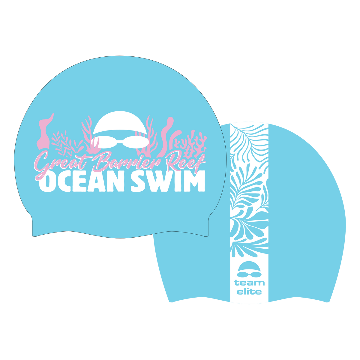 GBROS Swim Cap - Blue
