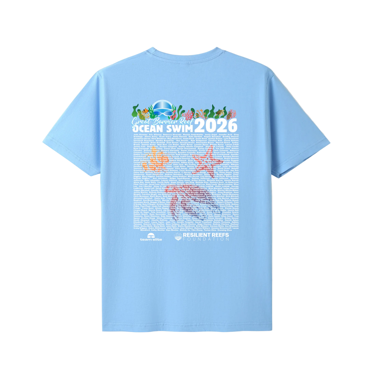 GBROS 2026 Names Tee - Sky