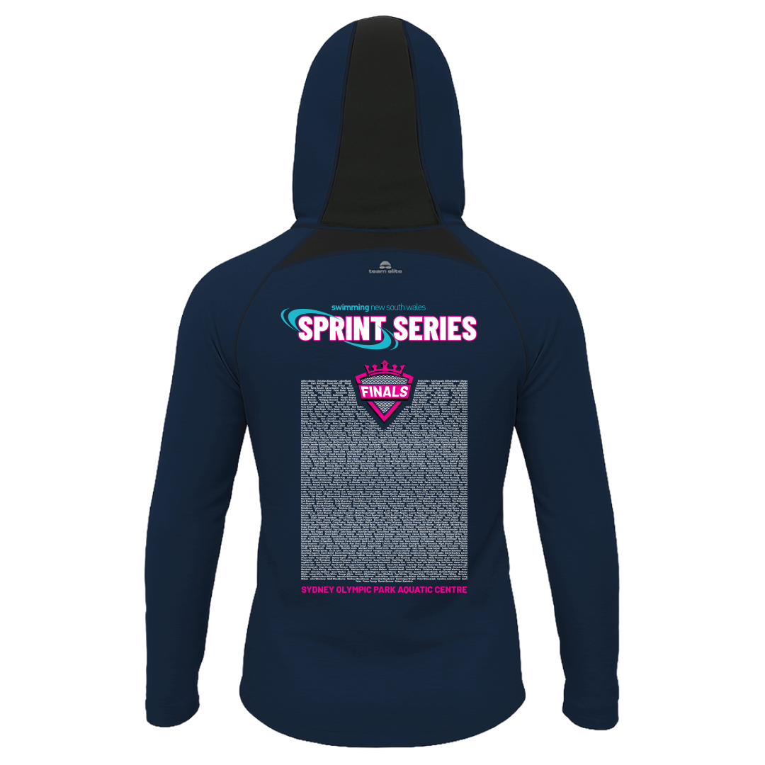 2026 SNSW Speedo Sprint FINALS Names Hoodie - Navy
