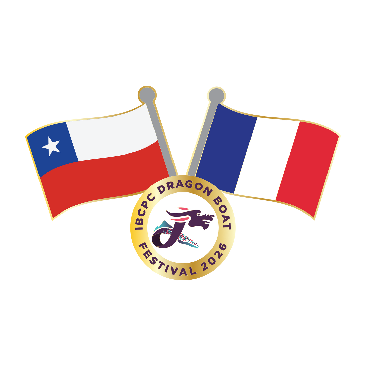2026 FRANCE IBCPC Pays épingle [Country Pin]