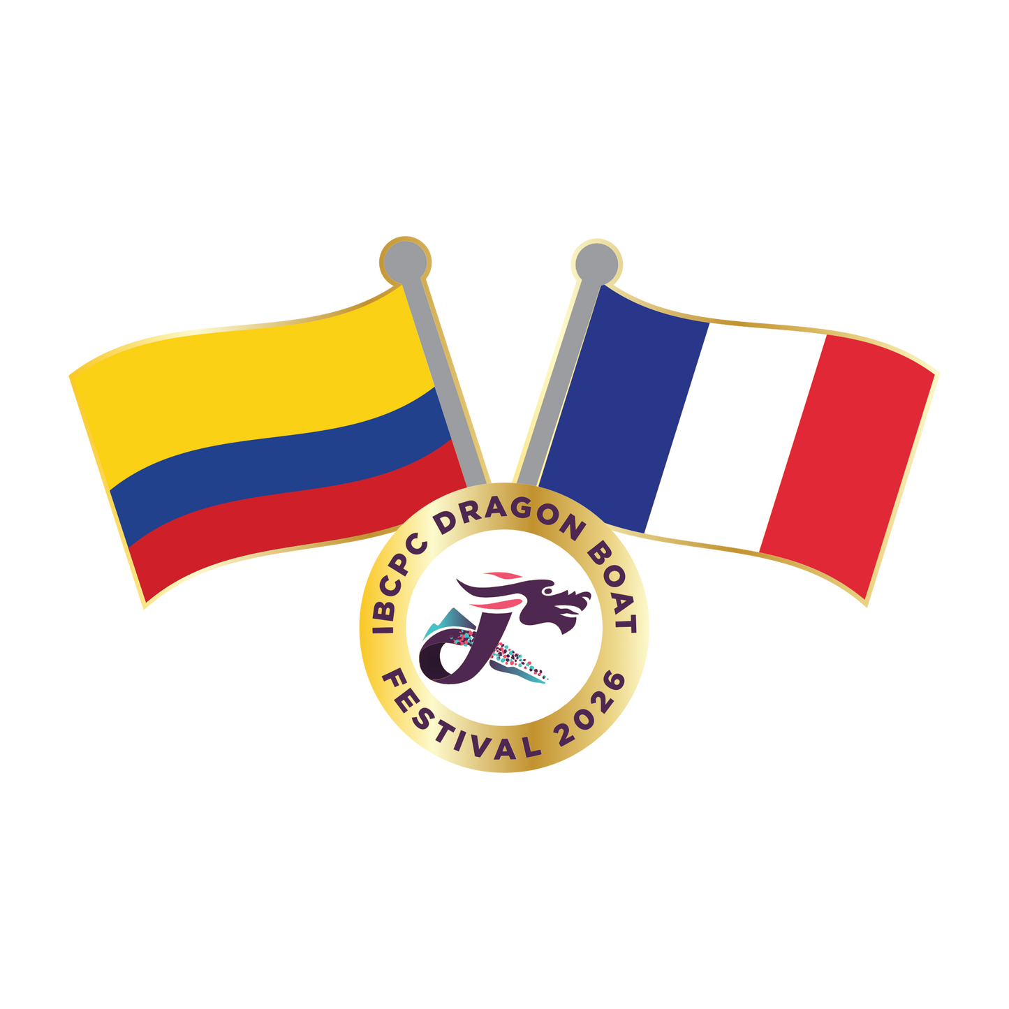 2026 FRANCE IBCPC Pays épingle [Country Pin]