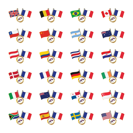 2026 FRANCE IBCPC Pays épingle [Country Pin]