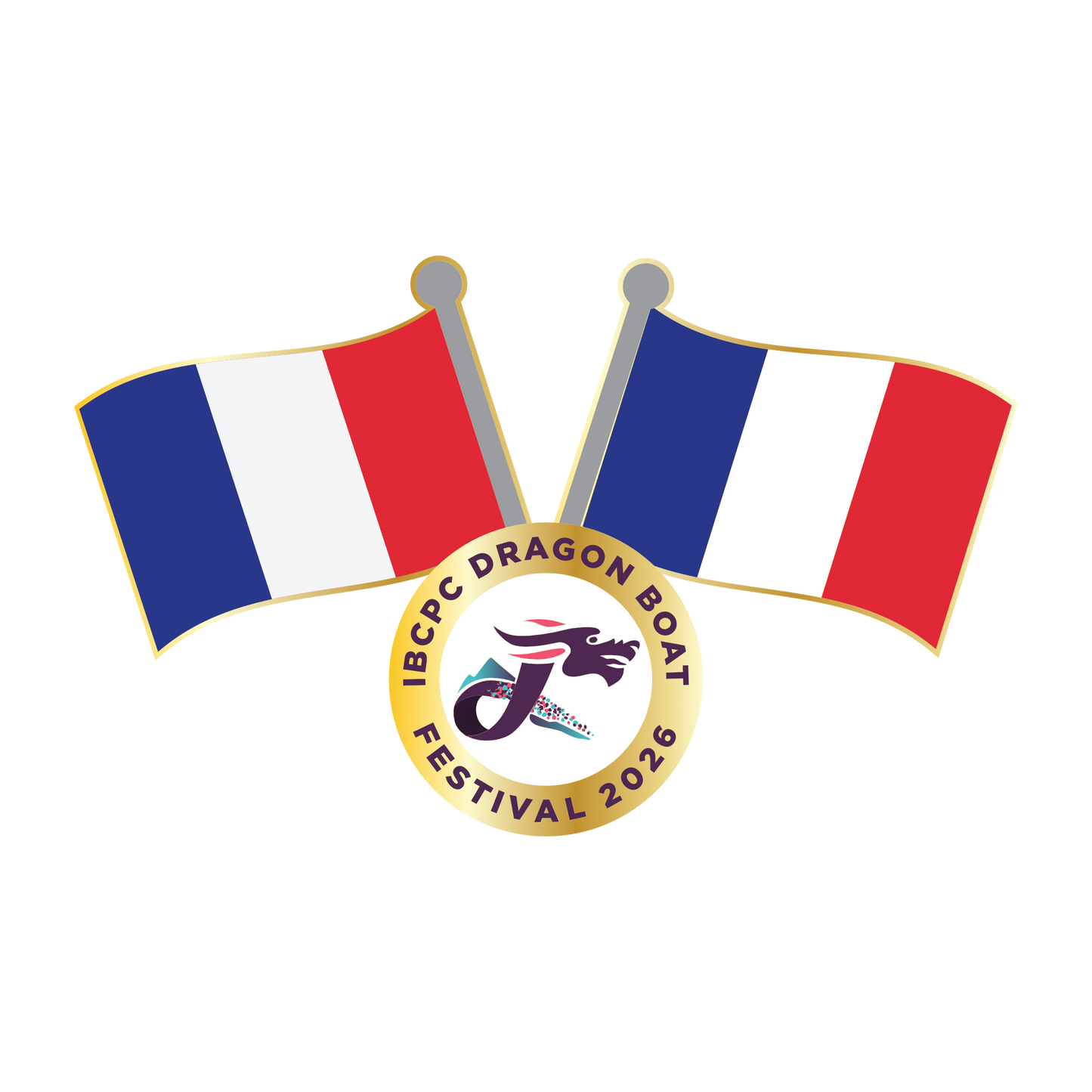 2026 FRANCE IBCPC Pays épingle [Country Pin]
