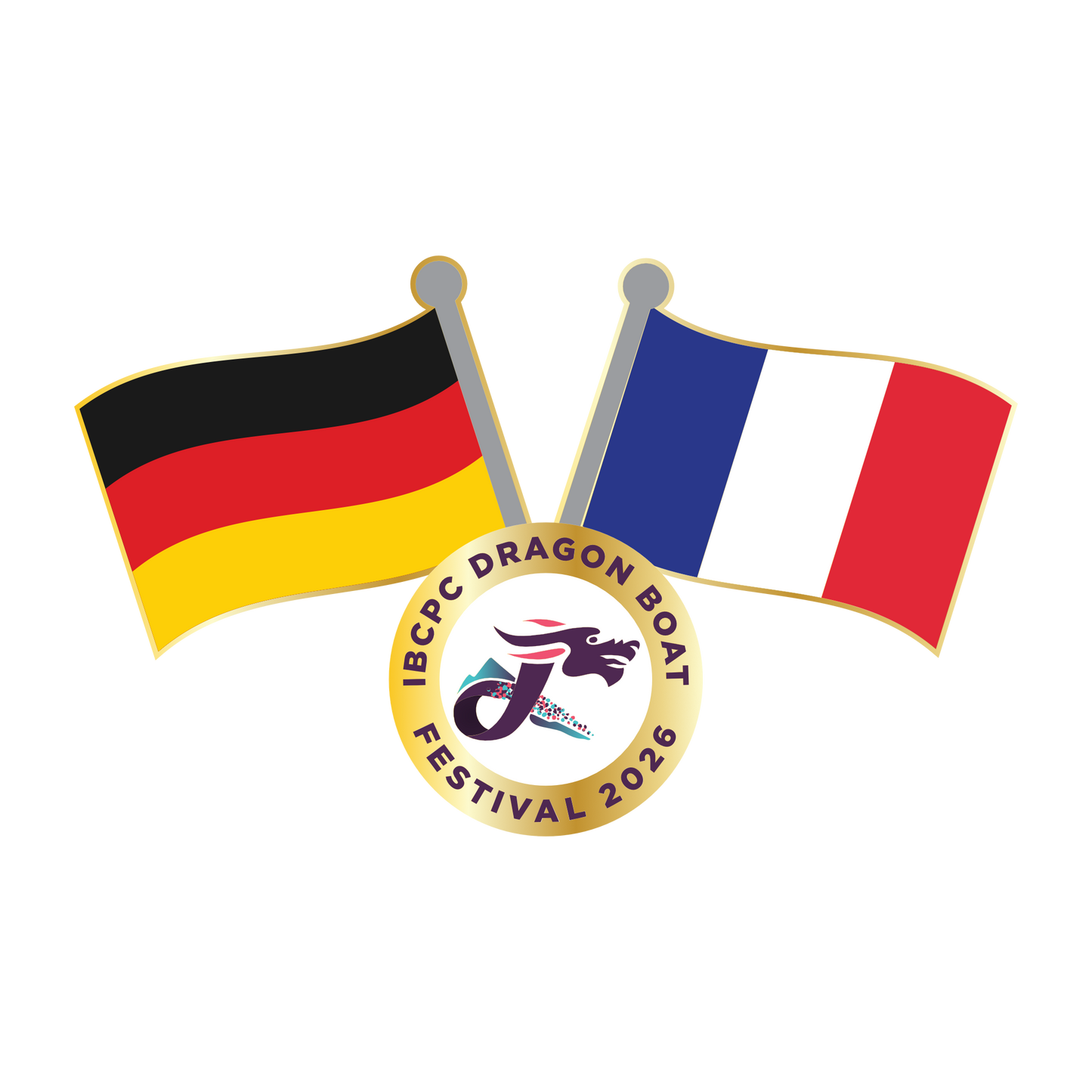 2026 FRANCE IBCPC Pays épingle [Country Pin]
