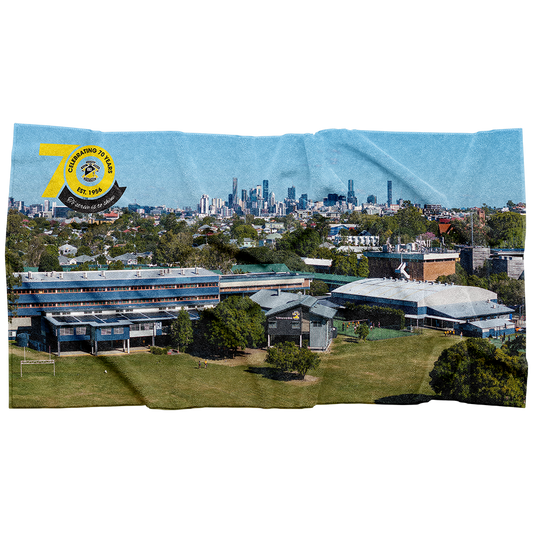 STAFF: Kedron 70 Years Tea Towel