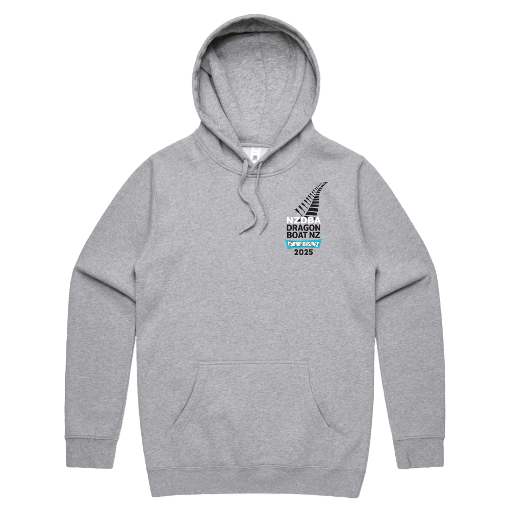 2025 NZDBA Championship Heavyweight Hoodie - Ash Grey