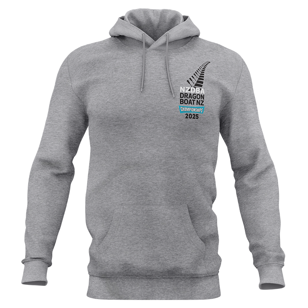 2025 NZDBA Championship Heavyweight Hoodie - Ash Grey