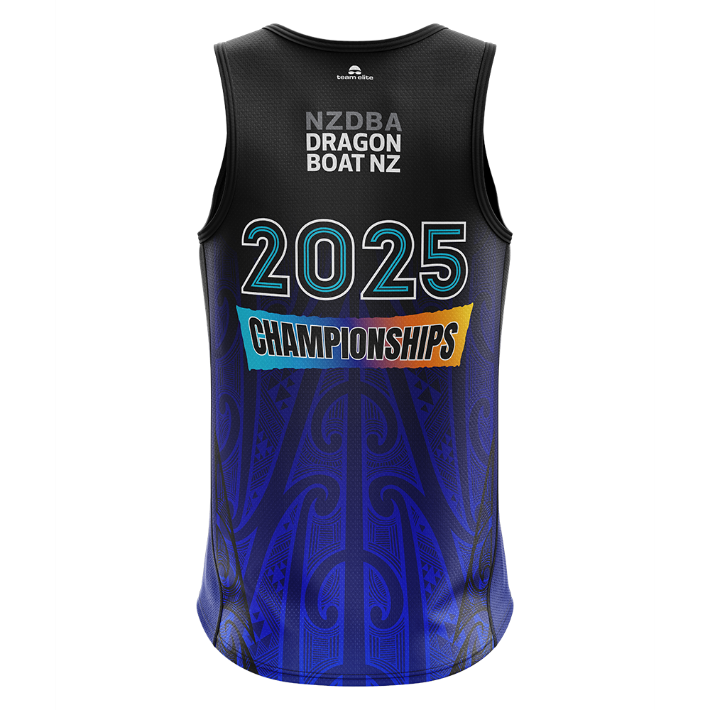 2025 NZDBA Championship Regular Back Singlet - Ladies