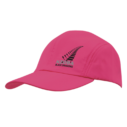 NZDBA Black Dragons Low Profile Cap - Pink