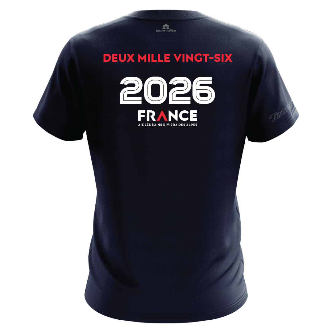 2026 FRANCE IBCPC Chemise de sport unisexe [Unisex Athletic Shirt]