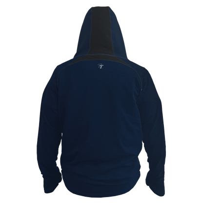 2025 OMA TeamTech Performance Pullover Hoodie - Navy