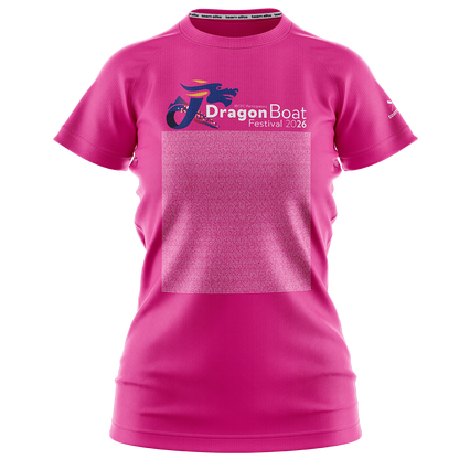 2026 FRANCE IBCPC Chemise avec nom de femme [Women Names Shirt] - Rose