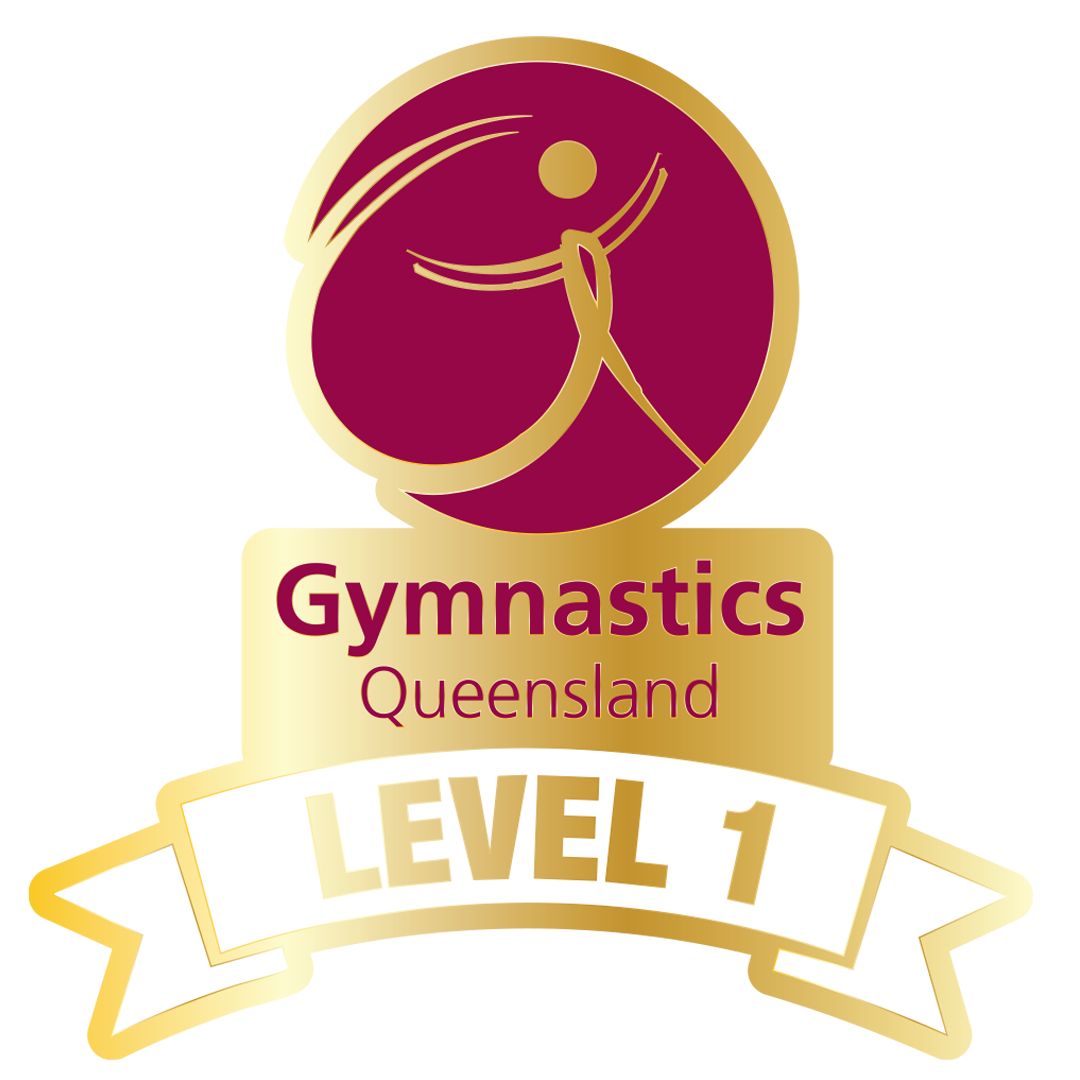 Gymnastics Queensland Official Level Pin