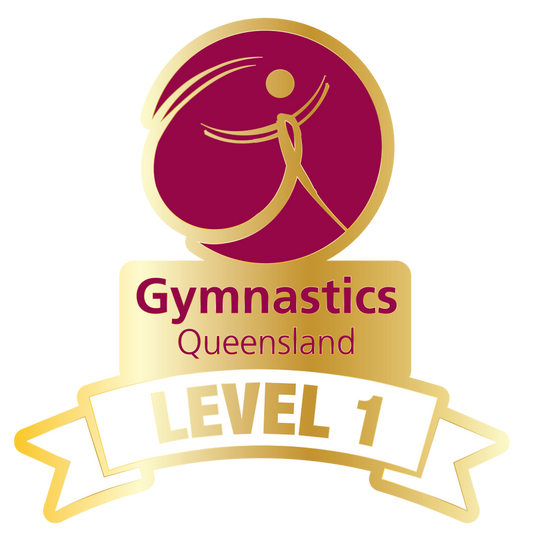 Gymnastics Queensland Official Level Pin