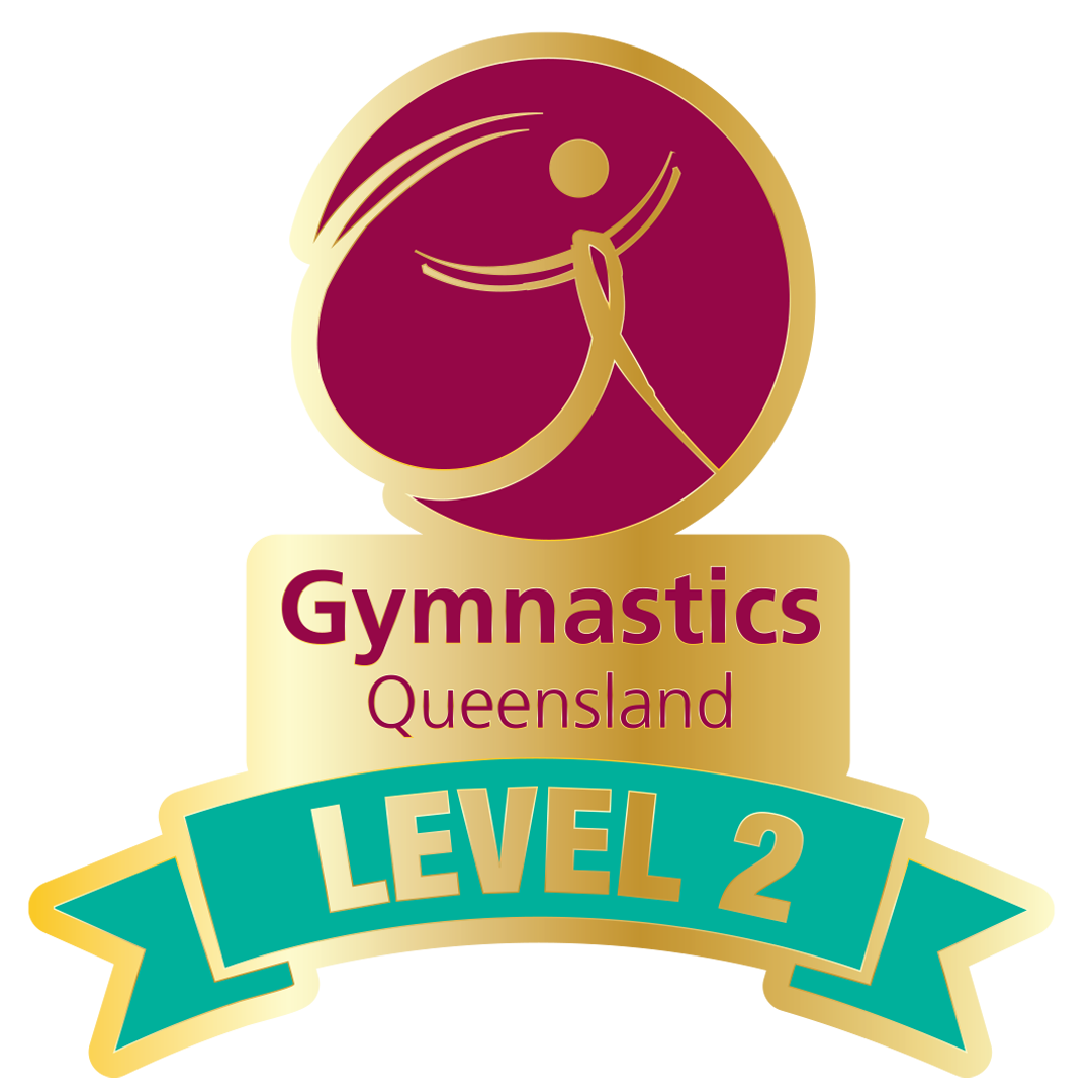 Gymnastics Queensland Official Level Pin
