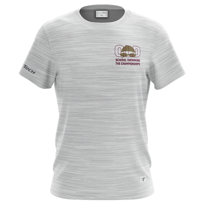 QSSS TeamTech Performance Tee - White Marl