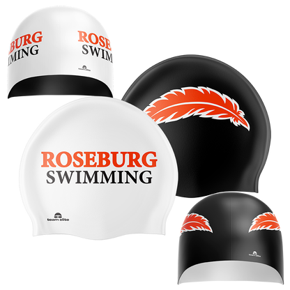 Reversible Silicone Swim Caps