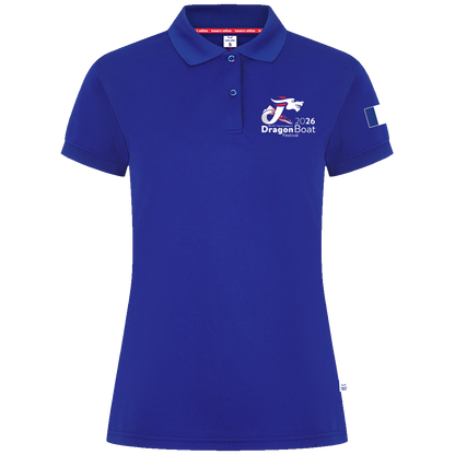 2026 FRANCE IBCPC Polo Femme [Womens Polo]
