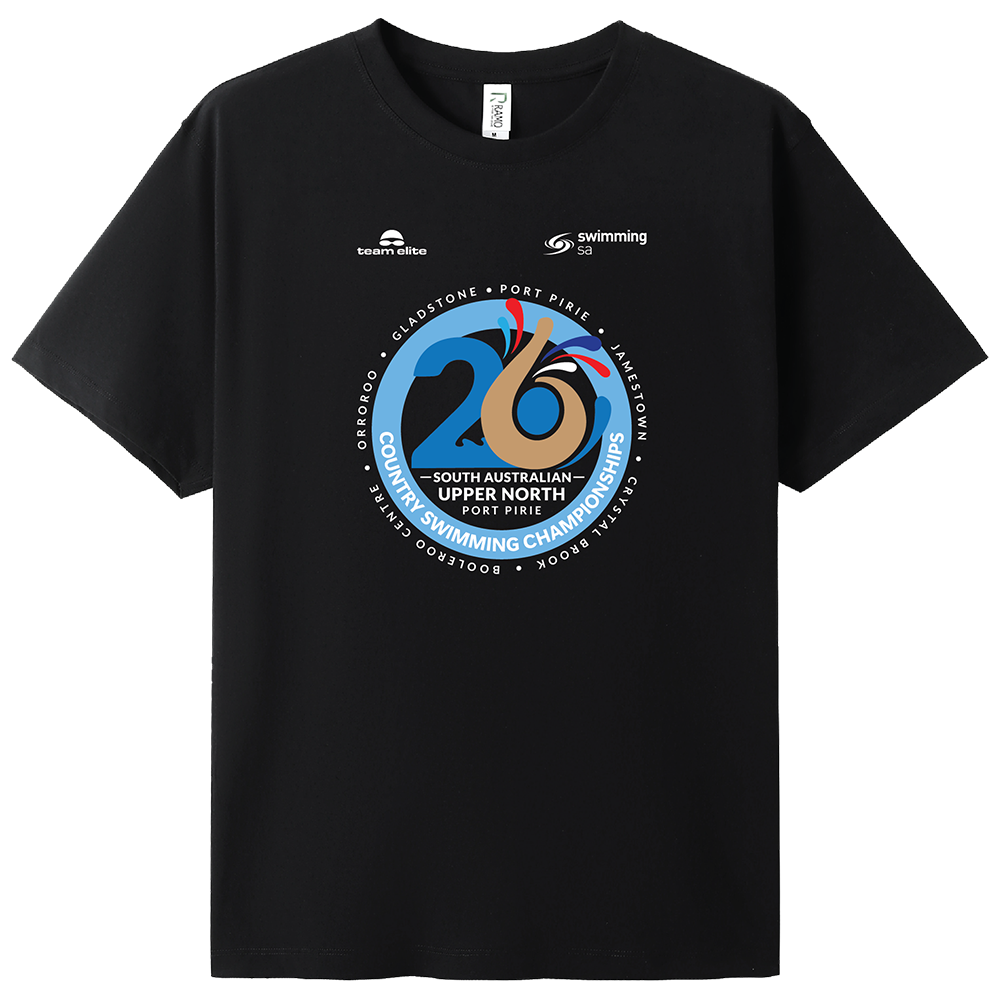 2026 SSA Country Championships Names Tee - Black