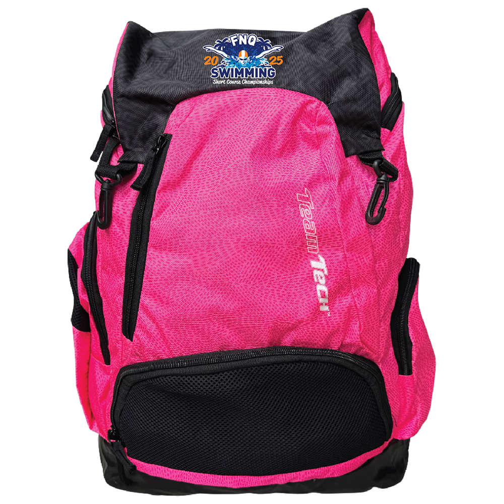 2025 FNQ Short Course TeamTech Backpack - Pink