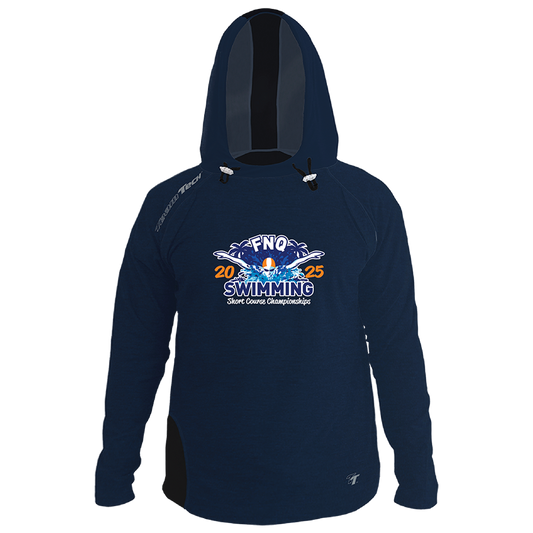 2025 FNQ Short Course TeamTech Performance Hoodie - Navy