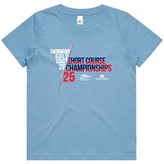 2025 SGC Short Course Staple Tee - Carolina Blue