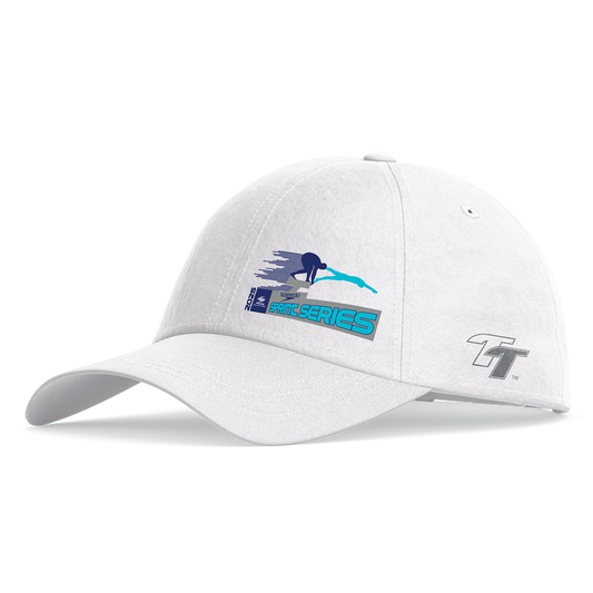 SNSW Speedo Sprint Series TT Sports Cap - White