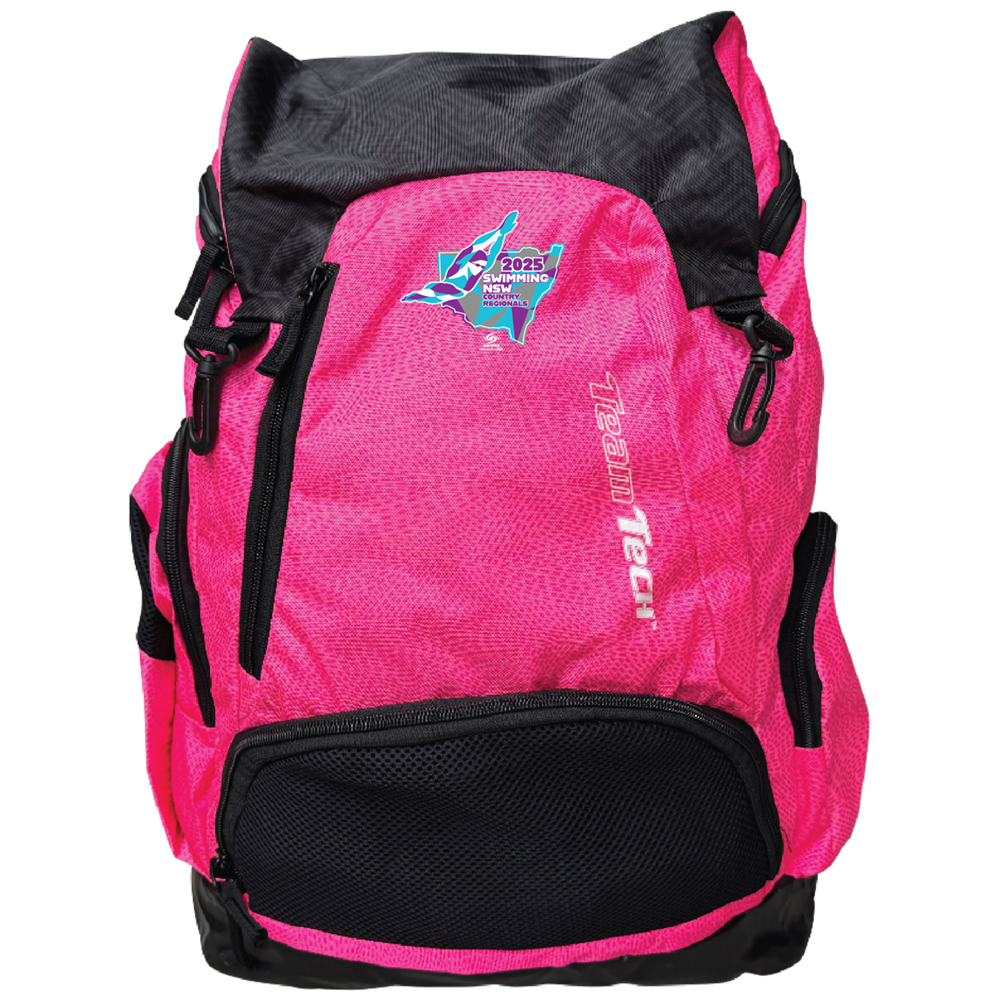 2025 SNSW Country Regionals TeamTech Backpack - Pink