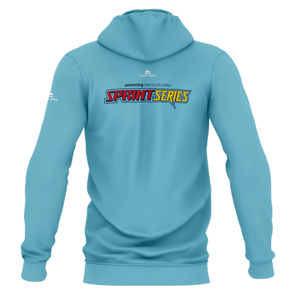 2027 SNSW Speedo Sprint Series T-Shirt - Aqua