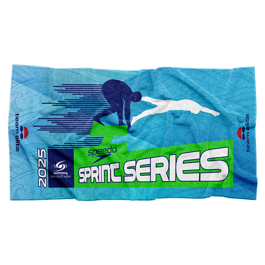 SNSW Speedo Sprint Series Beach Towel