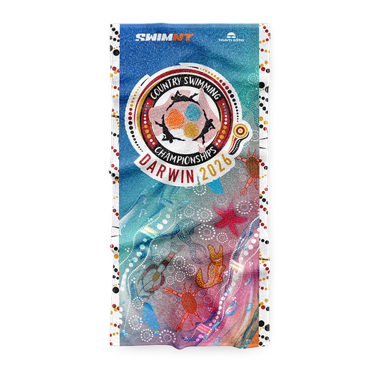 2026 Country Swimming Championships Beach Towel
