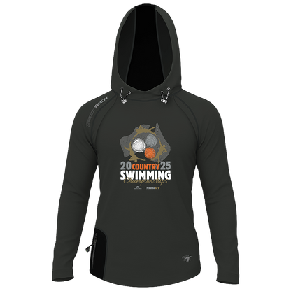 2025 Country Championships TeamTech Performance Hoodie - Charcoal