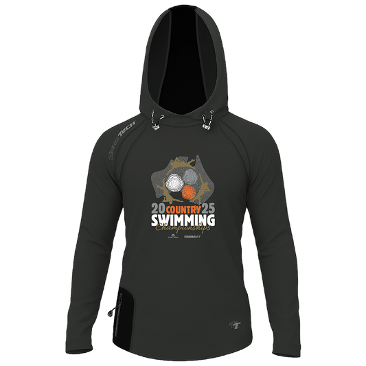 2025 Country Championships TeamTech Performance Hoodie - Charcoal