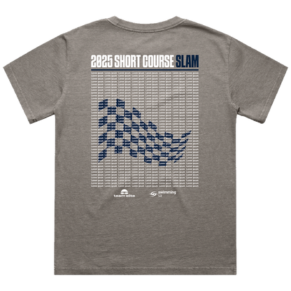 2025 SSA Short Course SLAM Names Tees - Grey