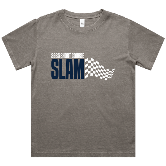 2025 SSA Short Course SLAM Names Tees - Grey