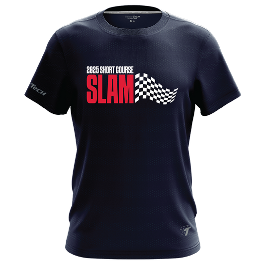 2025 SSA Short Course SLAM Performance Names Tee - Navy