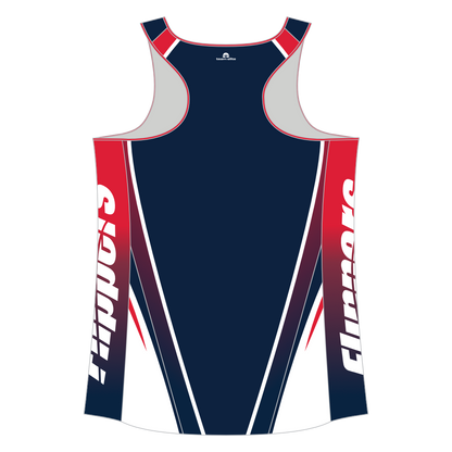 Swimming SA Flippers Singlet - Ladies