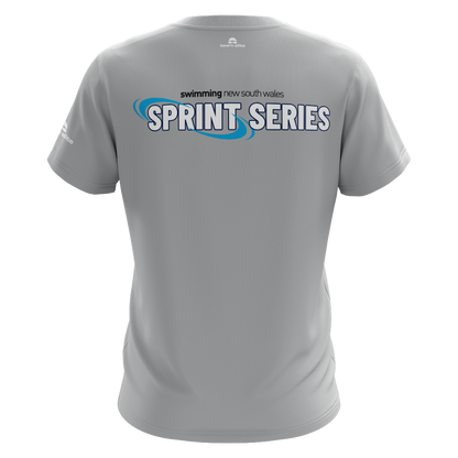 2026 SNSW Speedo Sprint Series Names T-Shirt - Grey