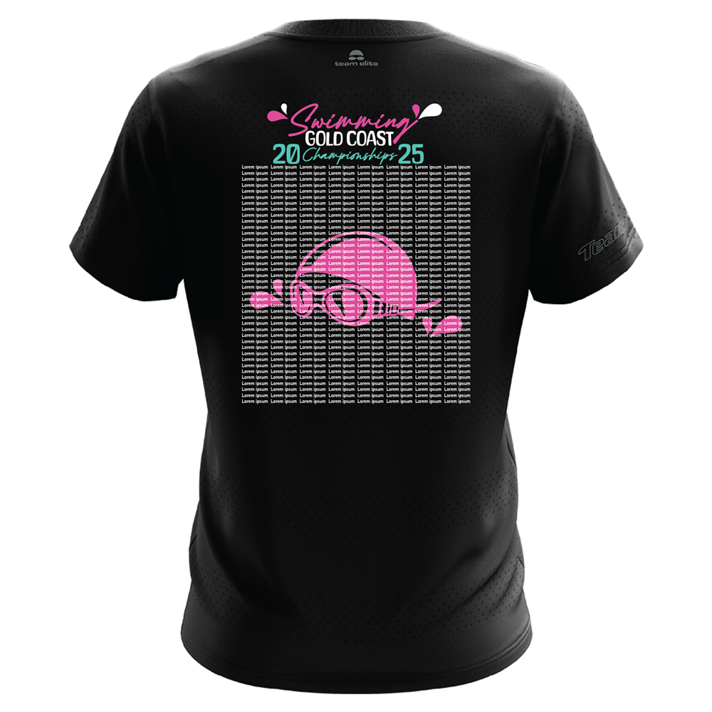 2025 SGC Championship 'Names' Performance Tee - Black/Pink