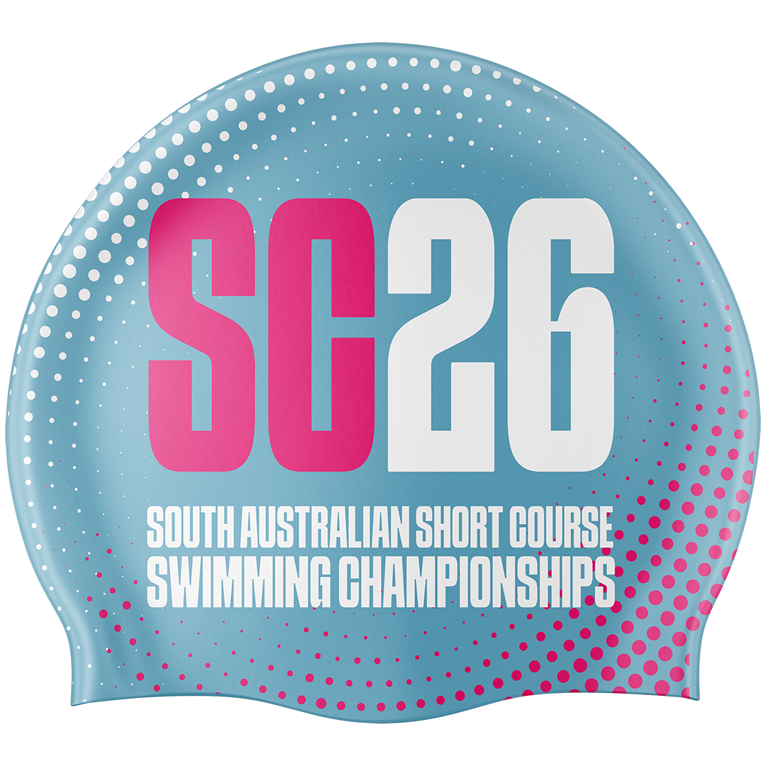 2026 SA SC Championship Swim Cap - Blue