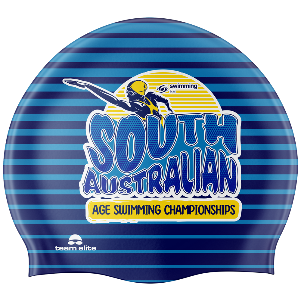 2025 SA Age Championship Reversible Swim Cap