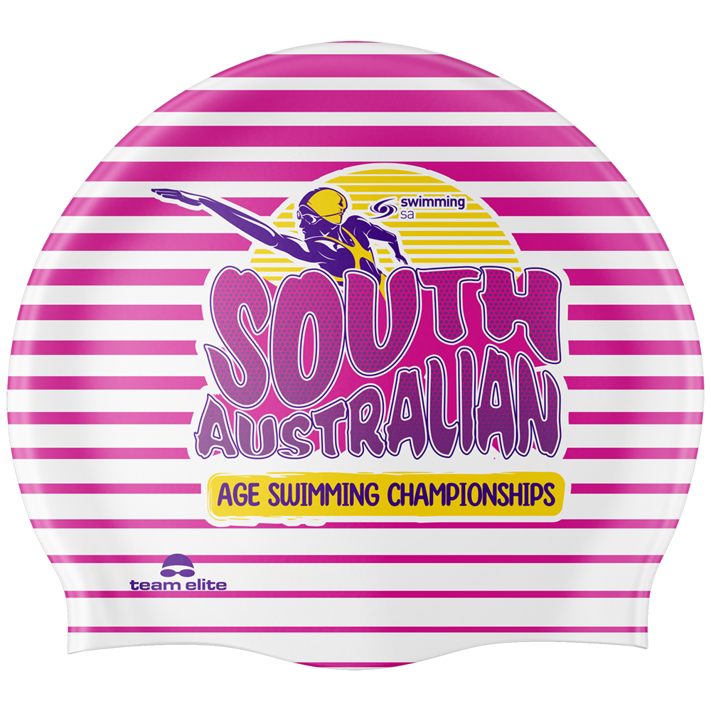 2025 SA Age Championship Reversible Swim Cap