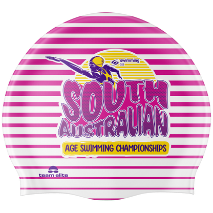 2025 SA Age Championship Reversible Swim Cap