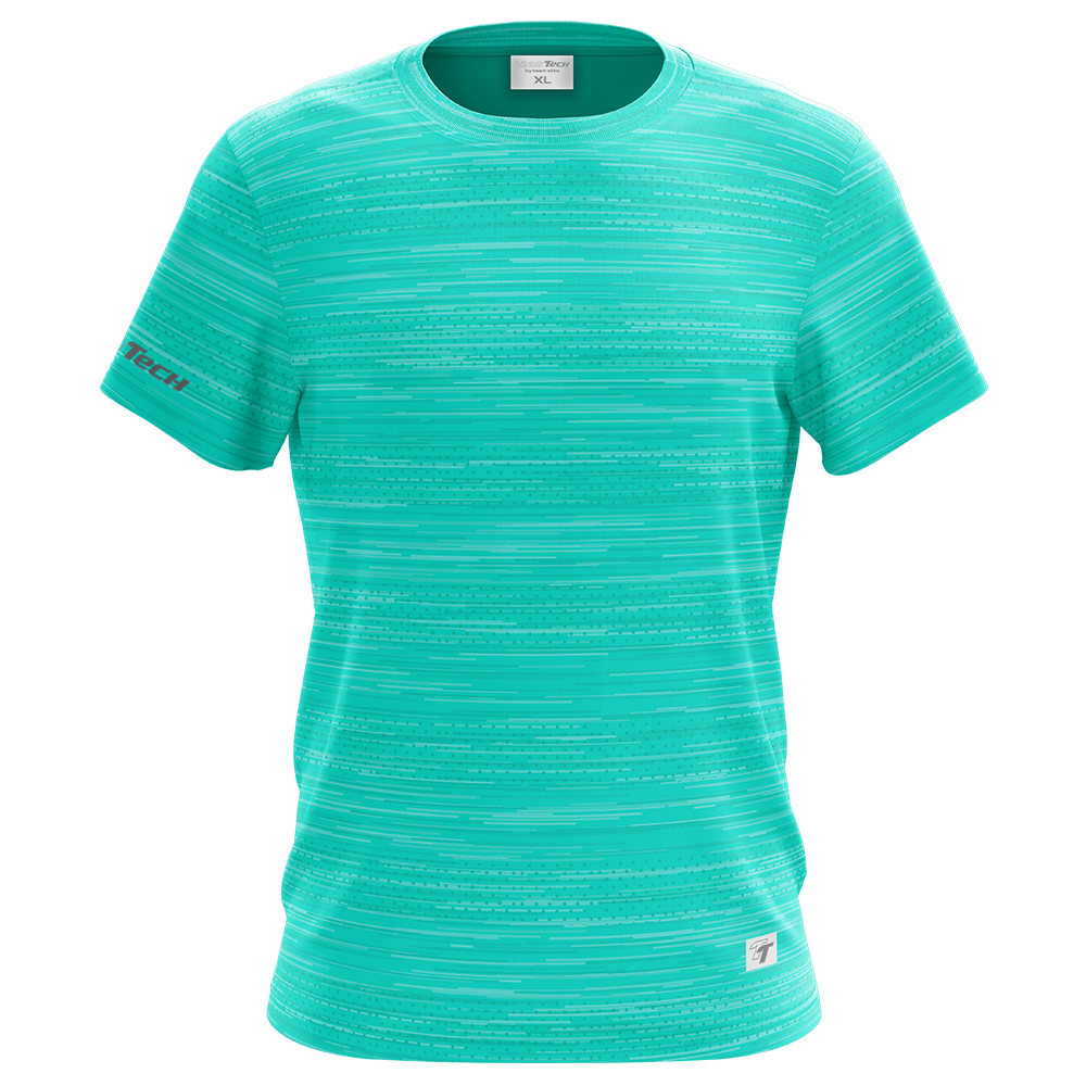 TeamTech Sports Performance Tee - Teal