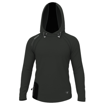 TeamTech Performance Hoodie - Charcoal