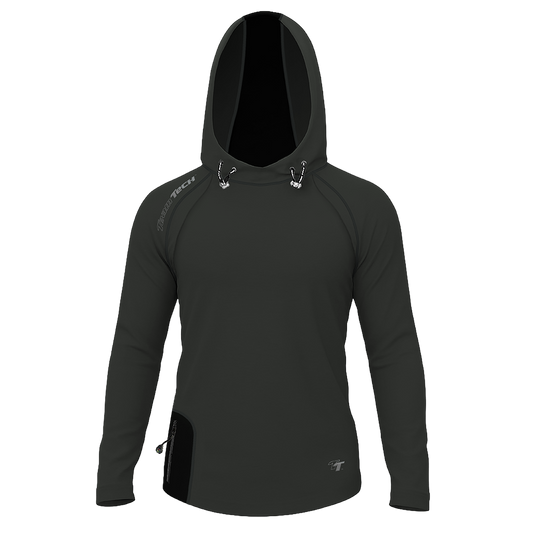 TeamTech Performance Hoodie - Charcoal