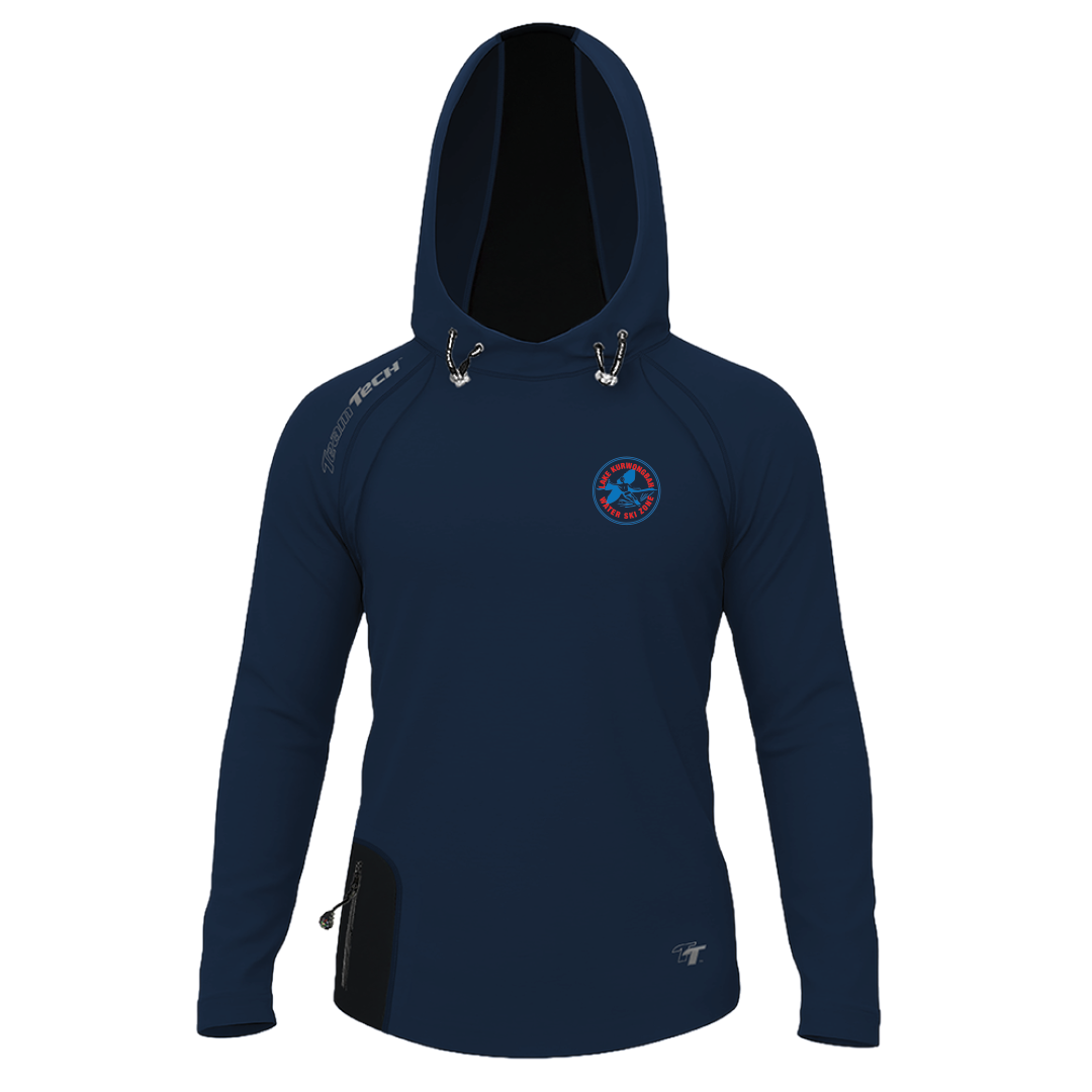 Lake Kurwongbah TeamTech Performance Hoodie - Navy