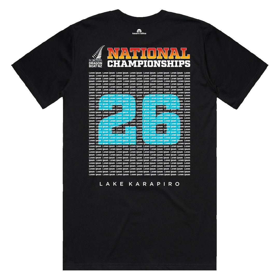 2026 NZDBA Championship Unisex Names T-Shirt