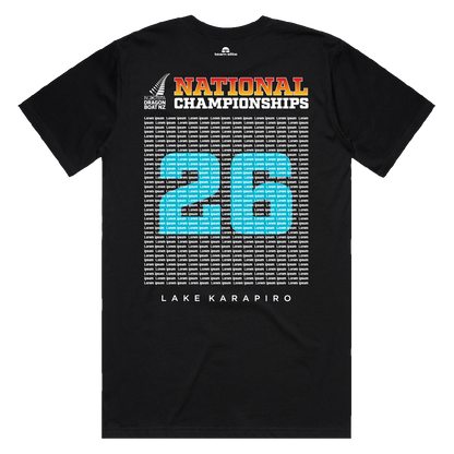 2026 NZDBA Championship Unisex Names T-Shirt