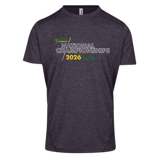 2026 Judo Australia Championship Names T-Shirt - Grey Marl